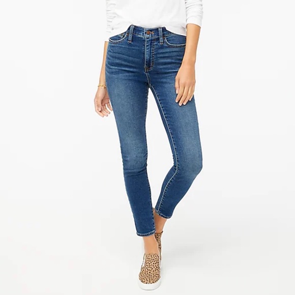 J. Crew 9” High Rise Skinny Jean Re-Imagined 30